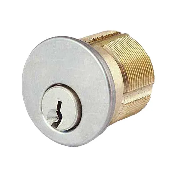 10 x Premium Mortise Cylinder - 1" - 26D - KD   MASTER KEYED (Bundle of 10)