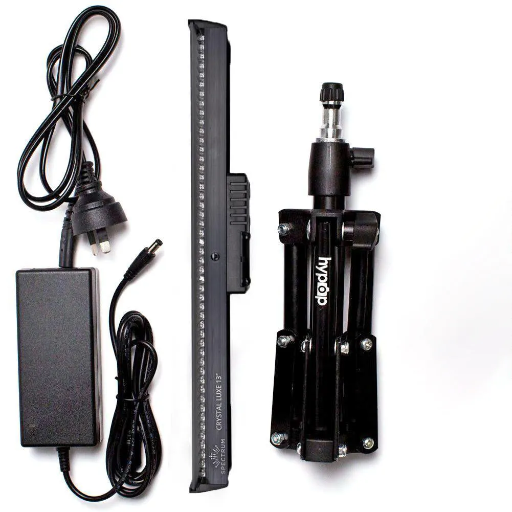 13" Pro LED Lighting 'Skype' Video Conferencing Desk Kit - Single Pack (No Battery   Charger)