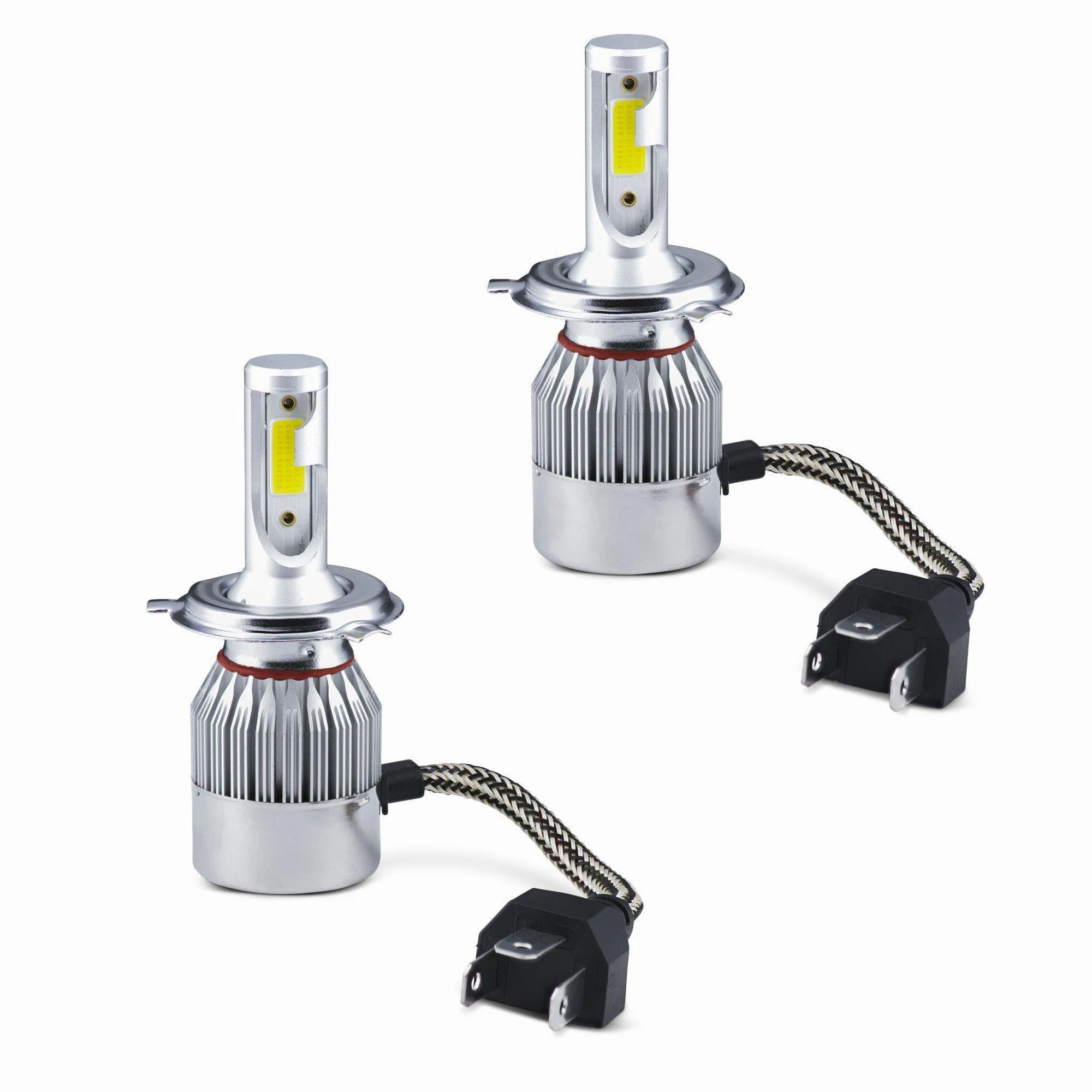 1990 Yamaha BR250T Bravo LT Headlight Bulb High Beam and Low Beam 9003 LED Kit