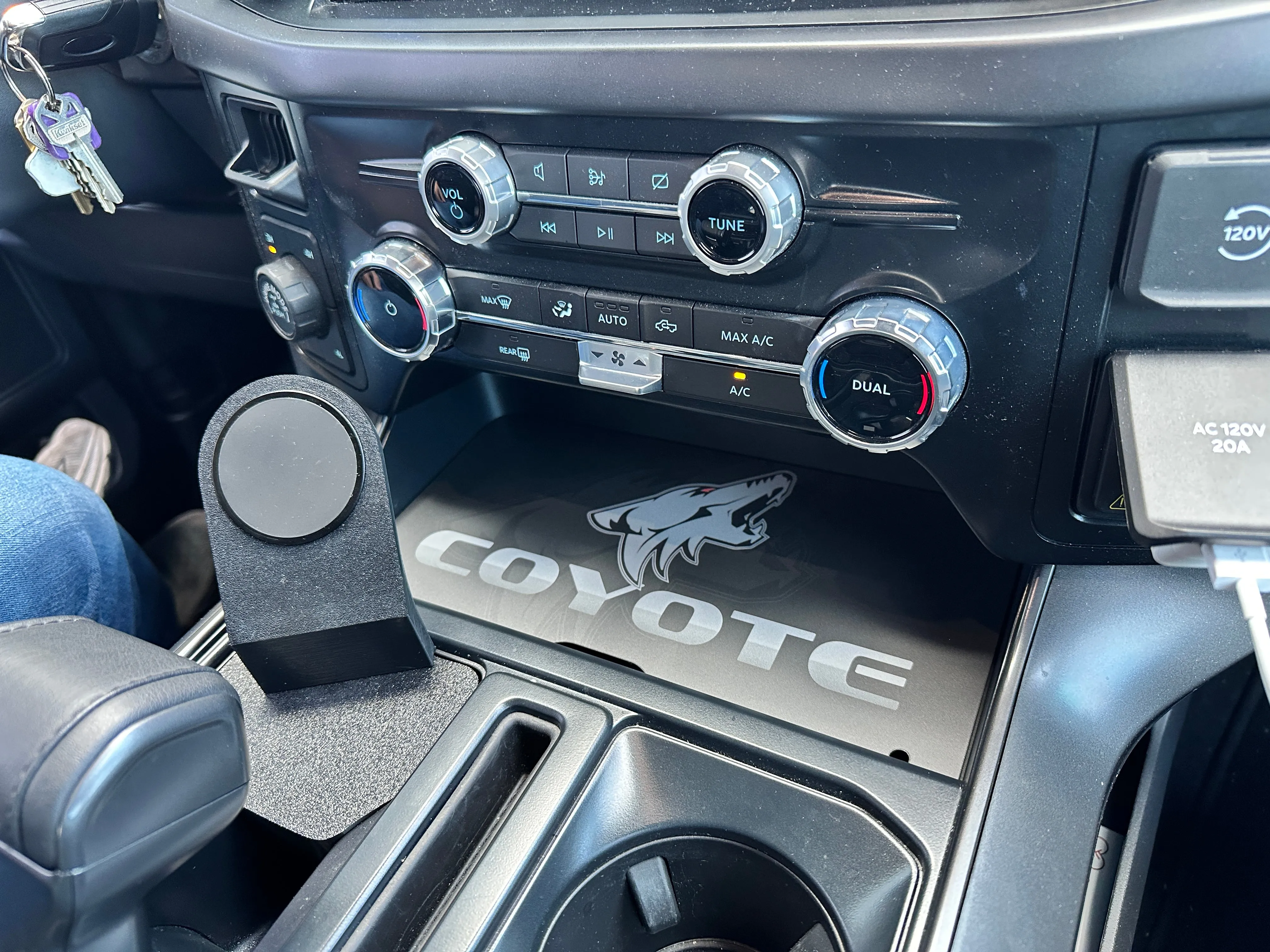 2021  F-150 Center Console Cubby Tray (Many Designs Available)