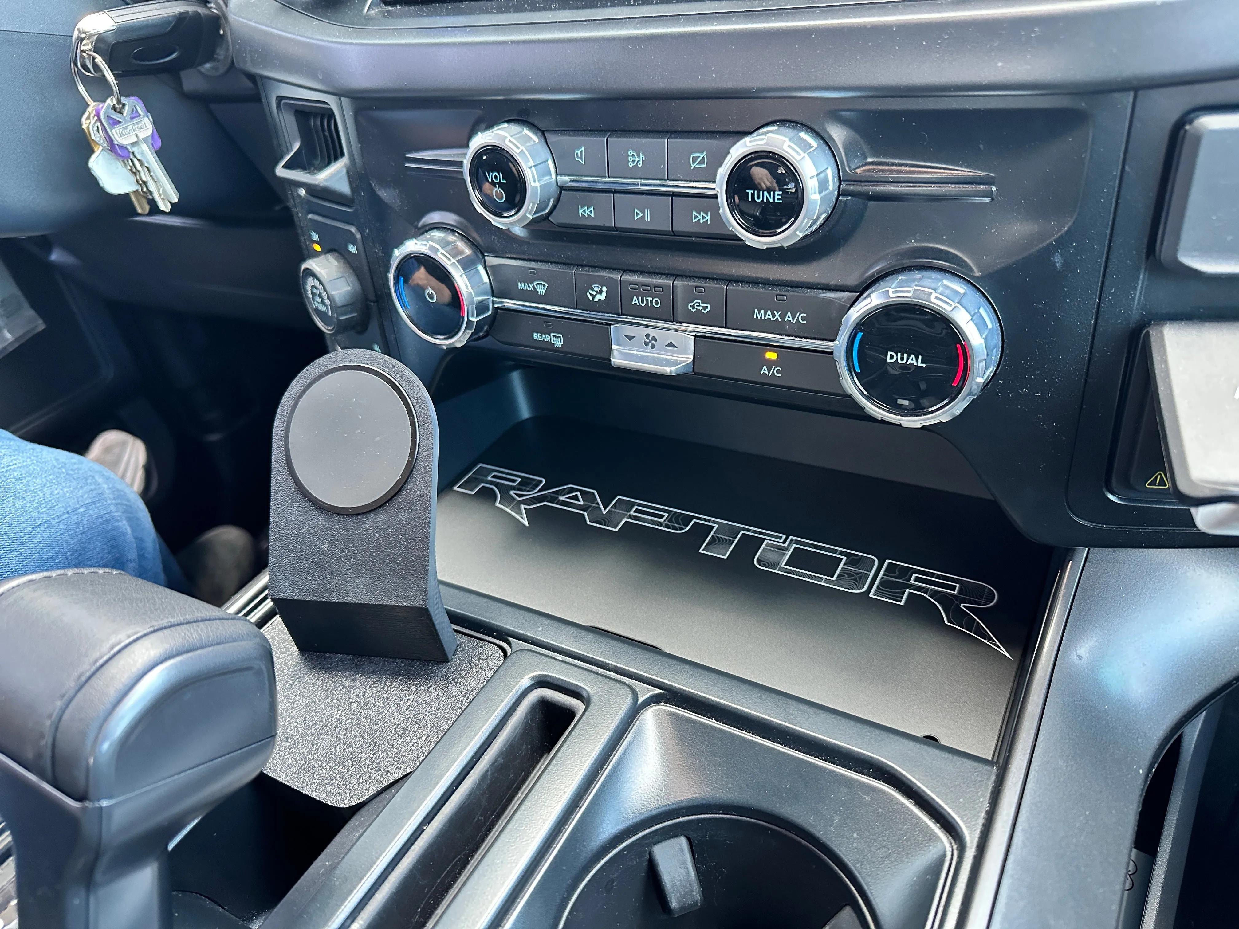2021  F-150 Center Console Cubby Tray (Many Designs Available)