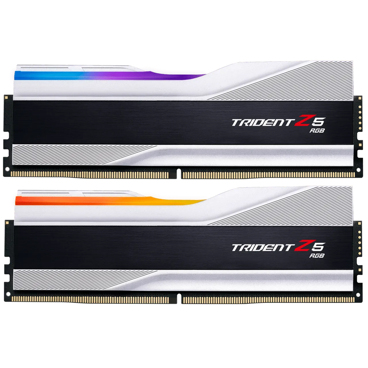 32GB (2x16GB) DDR5 7800MHZ CL36 G.Skill Trident Z5 Silver RGB RAM