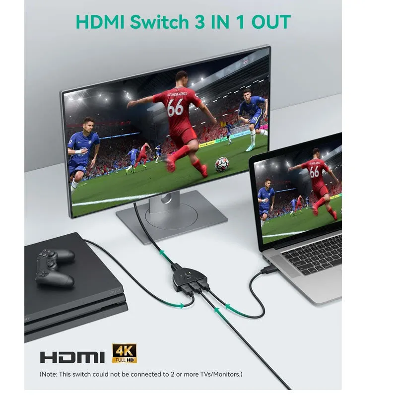 3X1 Hdmi Pigtail Switch
