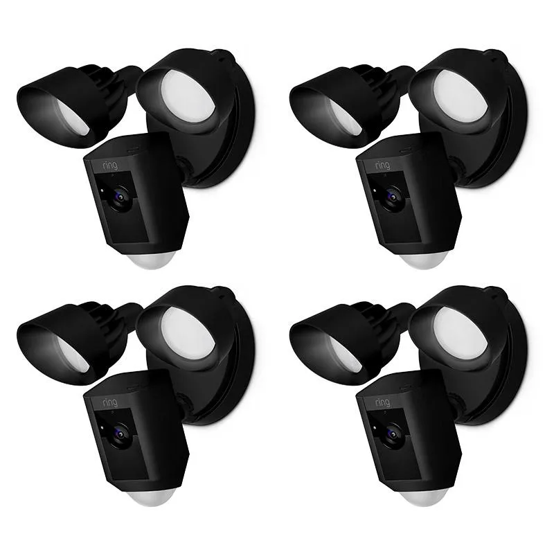 4-Pack Floodlight Cams