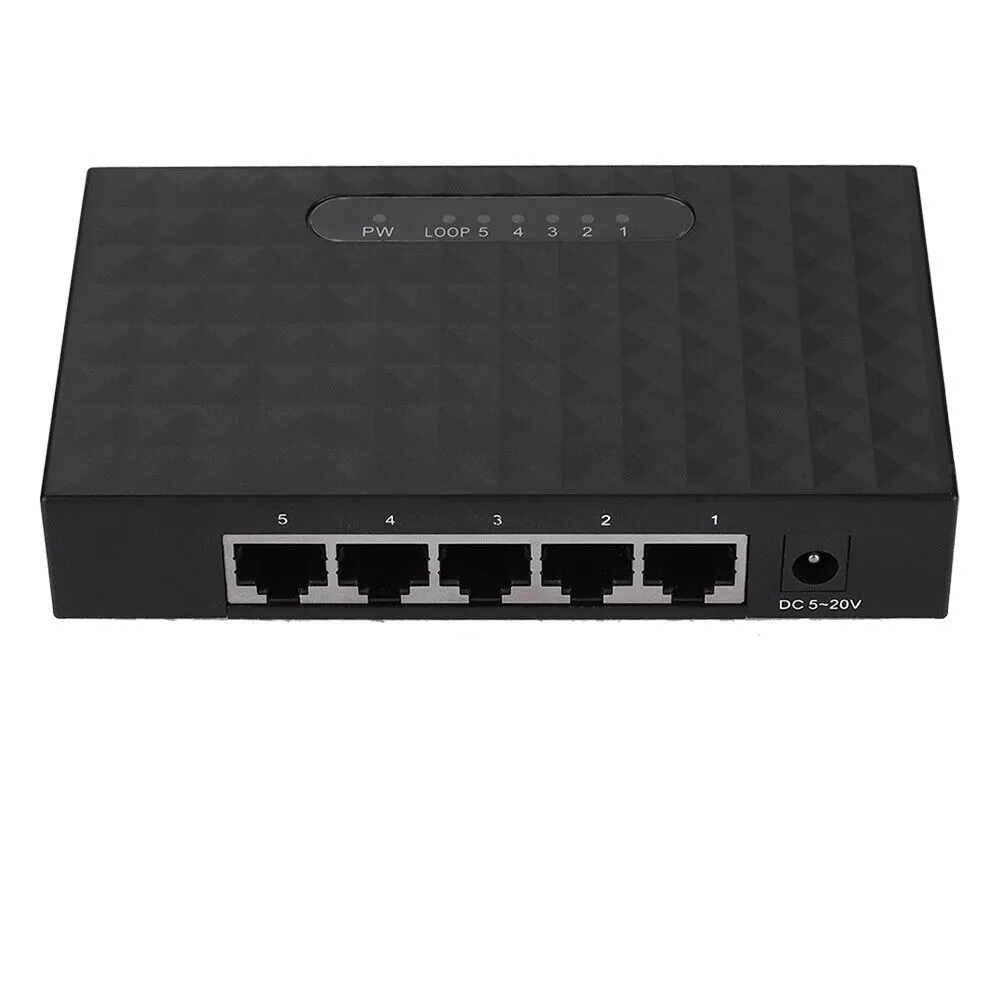 5 Port 10/100Mbps Networking Ethernet Switch Jg210