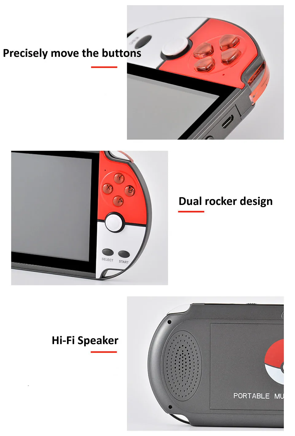 7-Inch Hd Screen Game Console Q-Gs900