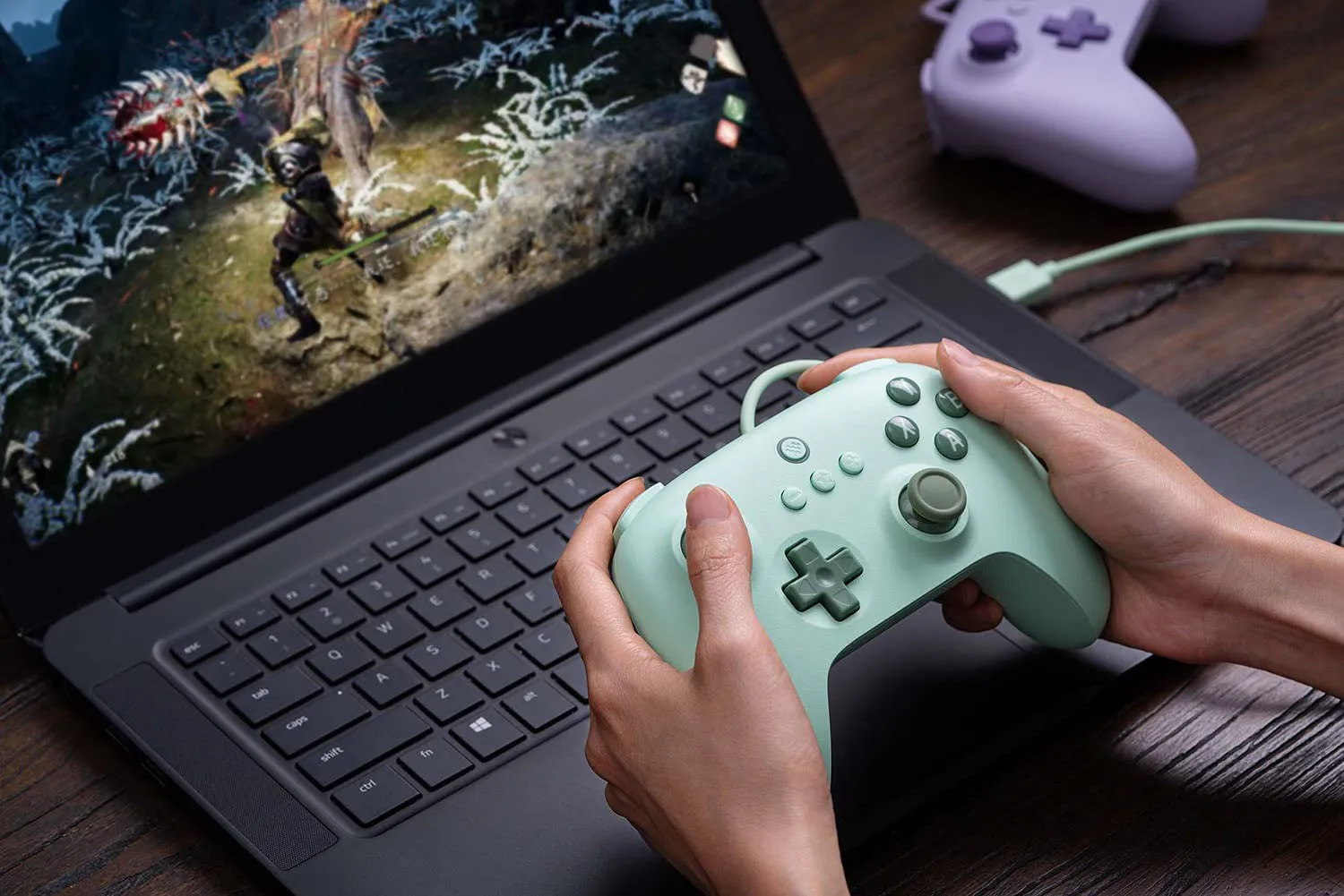 8BitDo - Ultimate C 2.4G Wireless Controller - Field Green