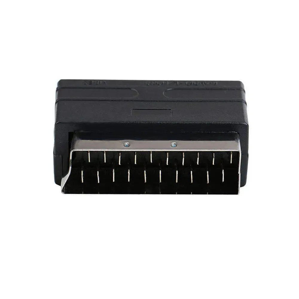 AMZER® A/V to 20 Pin Male SCART Adapter - Black-A/V to SCART Adapter