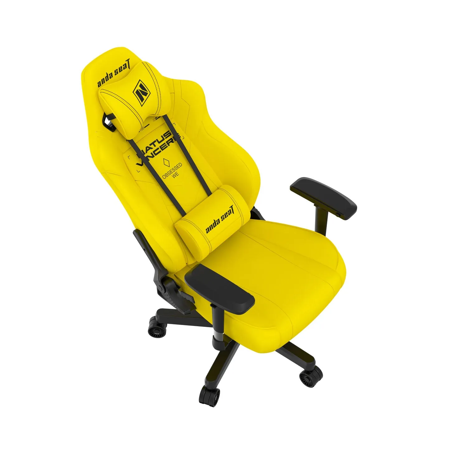 AndaSeat Gaming Chair Navi Edition #AD19-05-Y-PV Yellow
