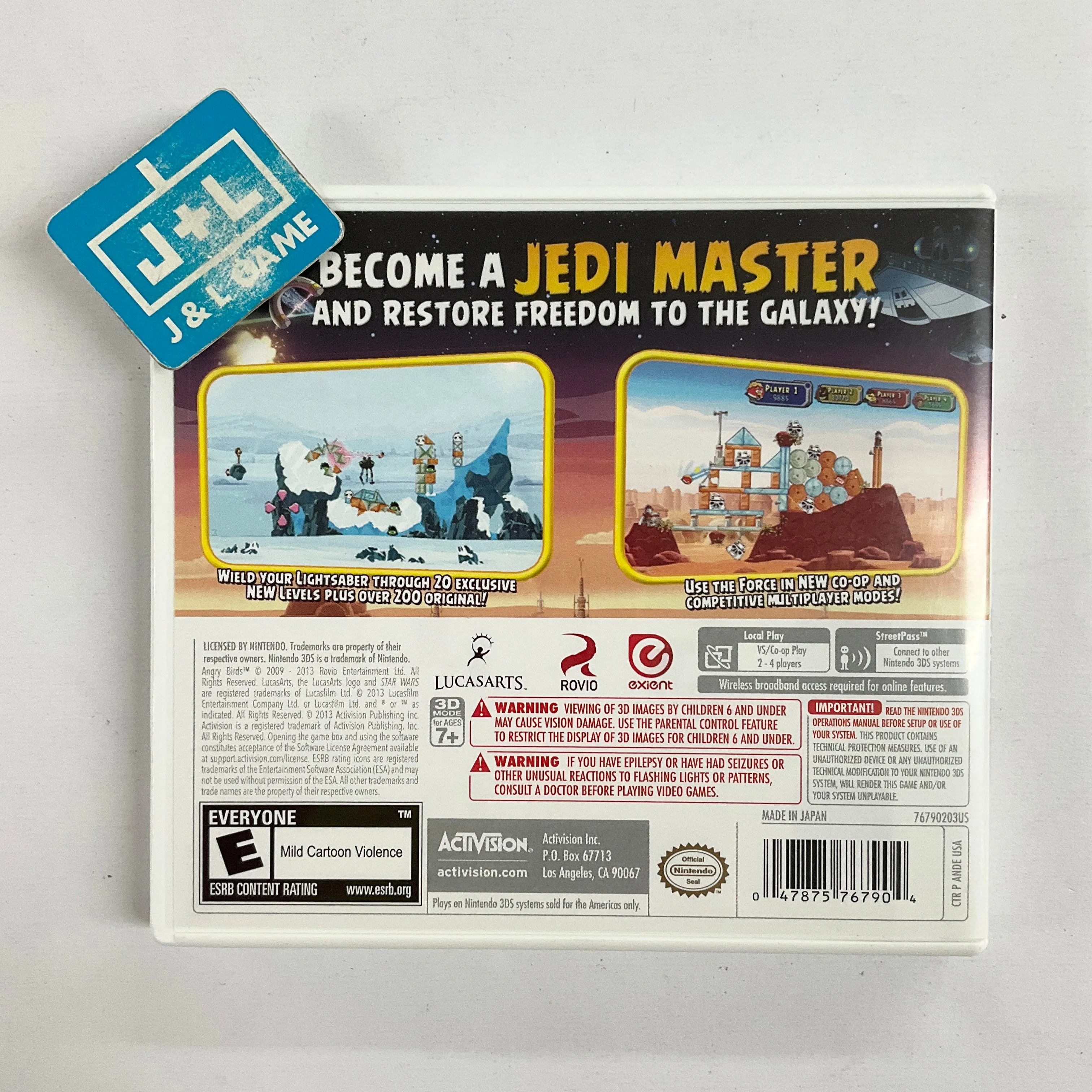 Angry Birds Star Wars - Nintendo 3DS [Pre-Owned]