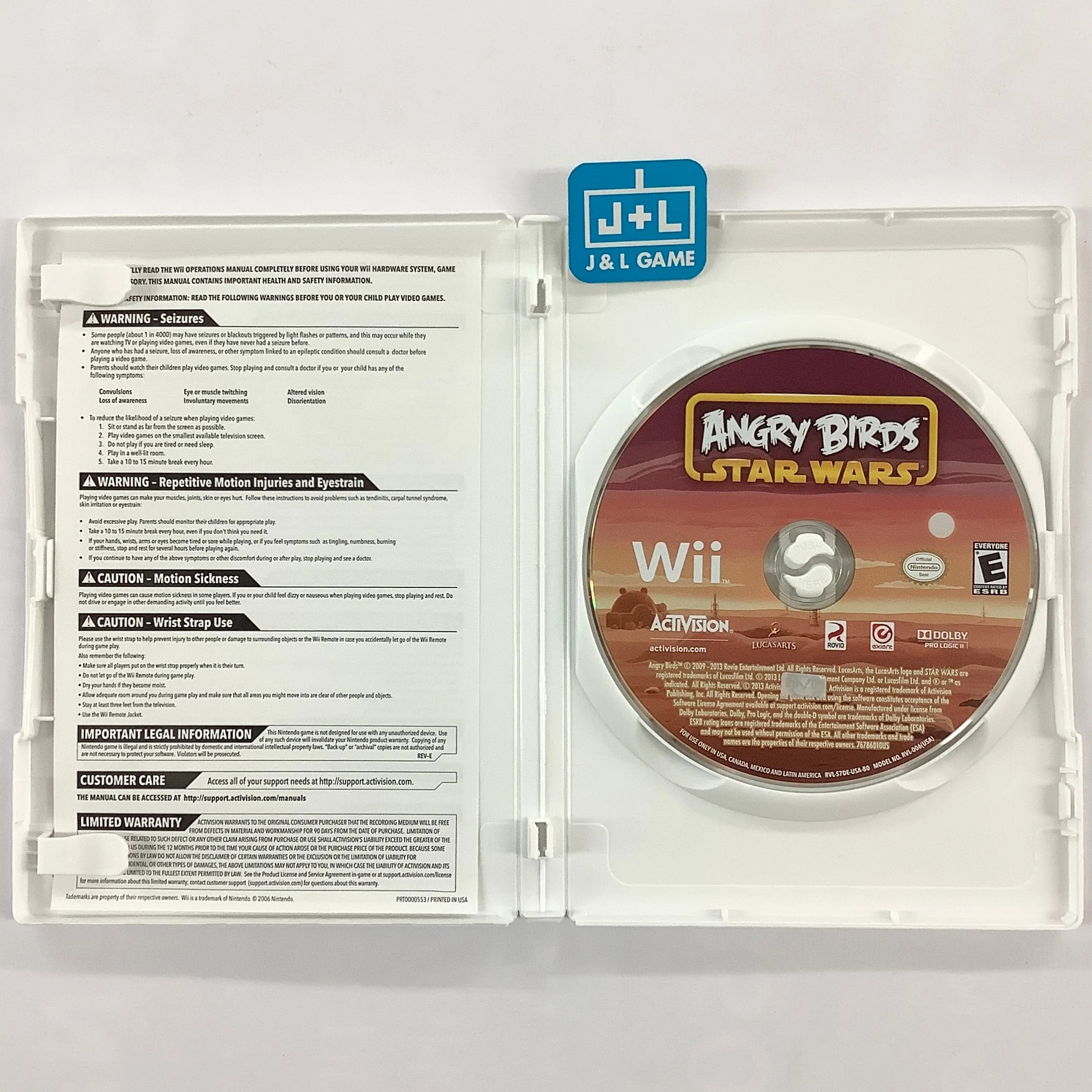 Angry Birds Star Wars - Nintendo Wii [Pre-Owned]