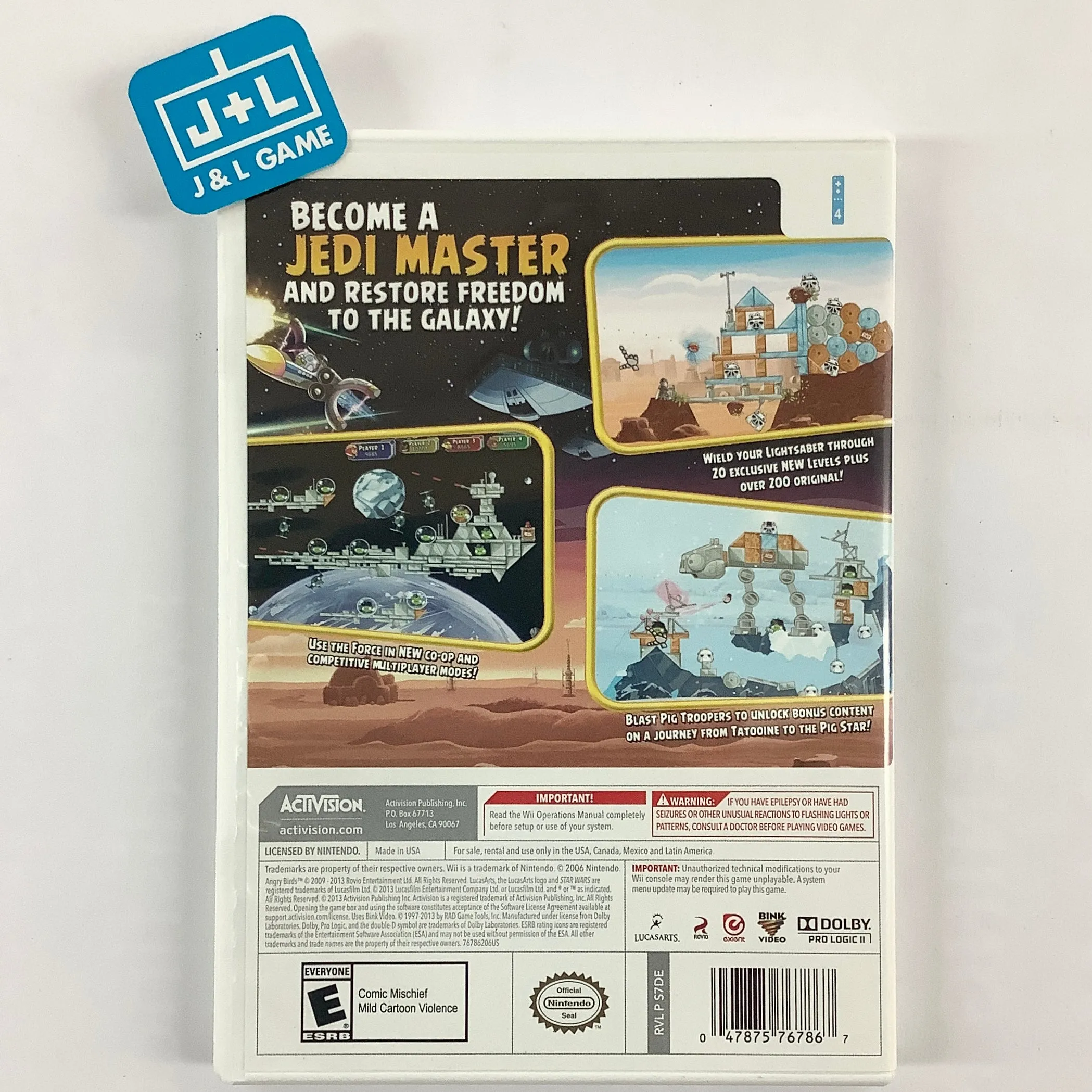 Angry Birds Star Wars - Nintendo Wii [Pre-Owned]