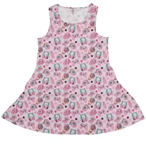 Anime Gamer Items Pink Dress