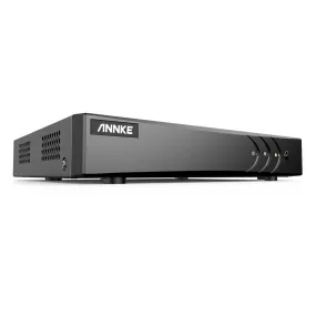 ANNKE 3K Lite H.265  Security DVR Recorder with AI Human/Vehicle Detection, 8CH Hybrid 5-in-1 CCTV DVR for Surveillance Camera, Supports 8CH Analog and 2CH IP Cameras, Remote Access (No Hard Drive)