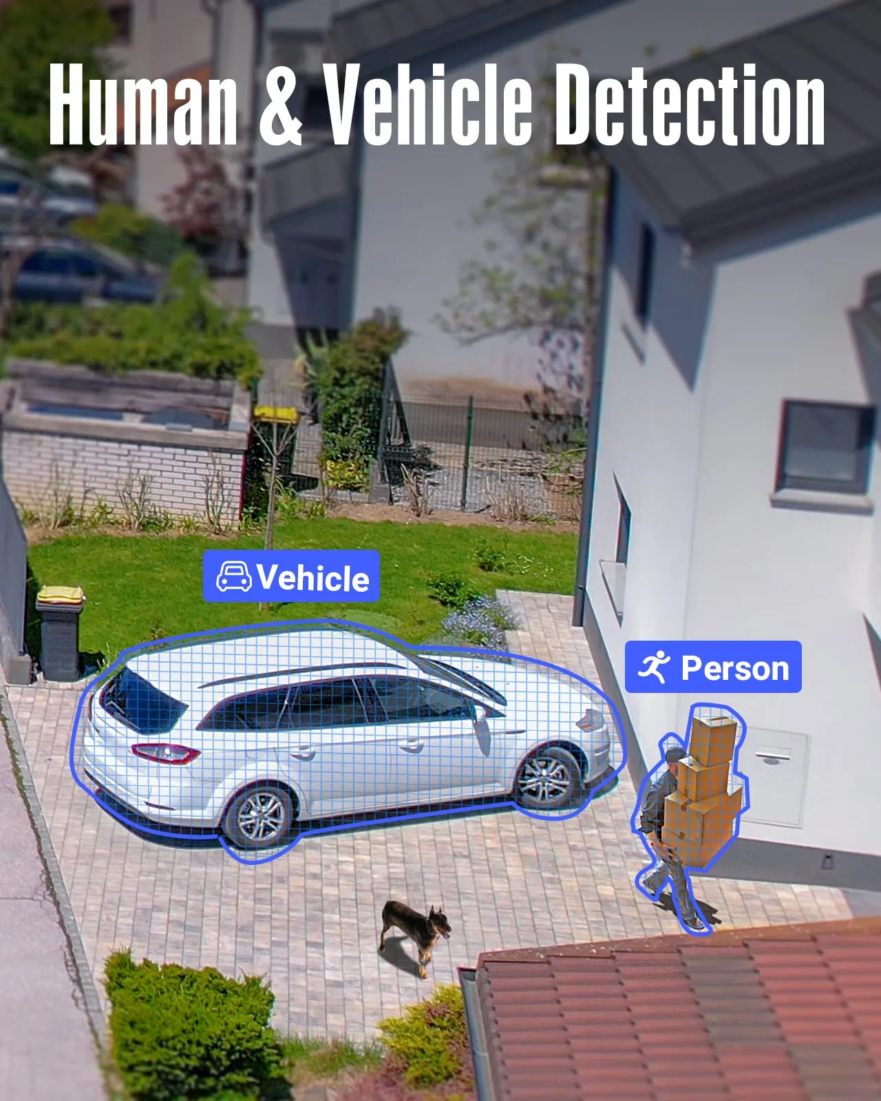 ANNKE 3K Lite H.265  Security DVR Recorder with AI Human/Vehicle Detection, 8CH Hybrid 5-in-1 CCTV DVR for Surveillance Camera, Supports 8CH Analog and 2CH IP Cameras, Remote Access (No Hard Drive)