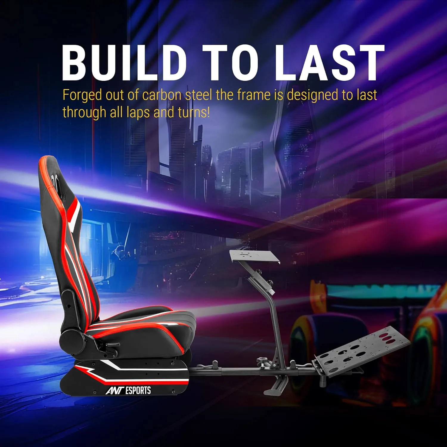 Ant Esports RC200 Corsa Cockpit Racing chair Red Black