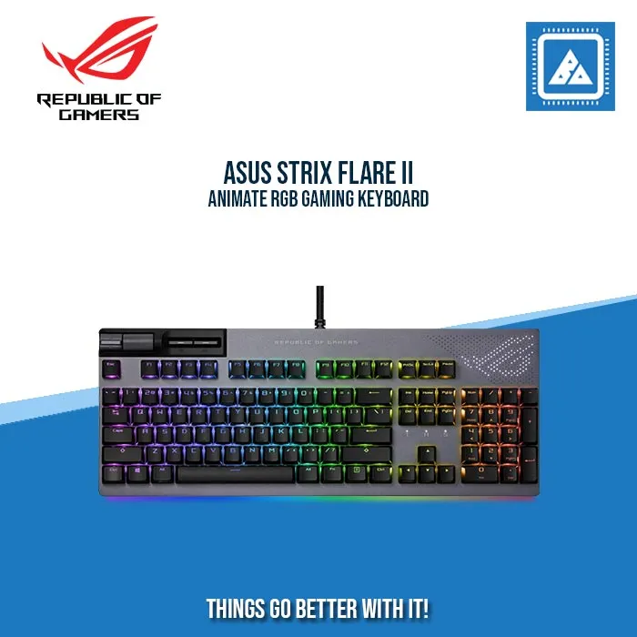 ASUS STRIX FLARE II ANIMATE RGB GAMING KEYBOARD