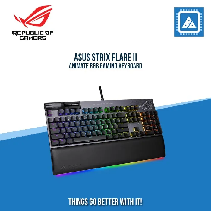 ASUS STRIX FLARE II ANIMATE RGB GAMING KEYBOARD
