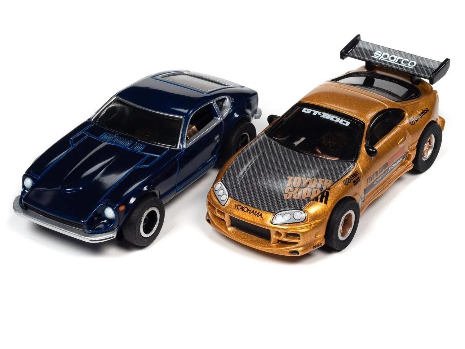 Auto World 16' Tokyo Midnight Underground Racing Slot Race Set #342