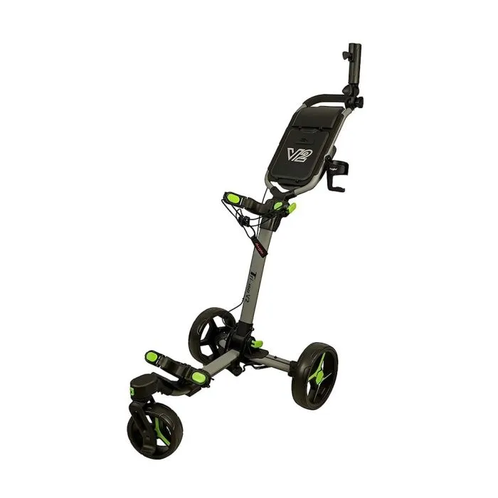 Axglo Tri-360 V2 Three Wheel Ultra Compact Golf Push Cart