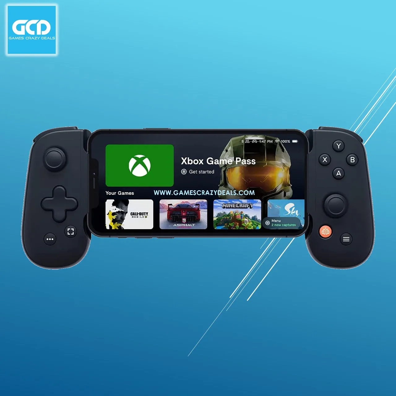 Backbone One for Xbox for iOS (Free 1 month Gamepass Ultimate)