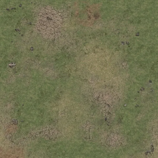 Battle Systems: Grassy Fields Gaming Mat 3'x3'