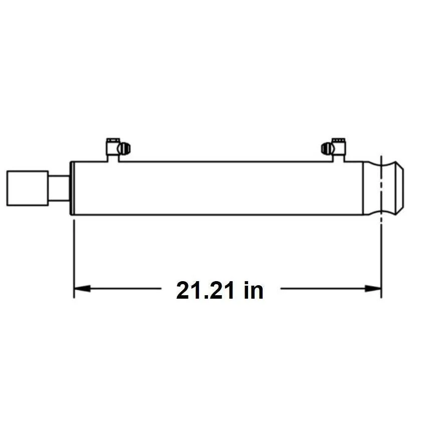 Bobcat T630 Loader Bucket Tilt Cylinder w/ 1-5/8" Rod Type 2 - Seal Kit