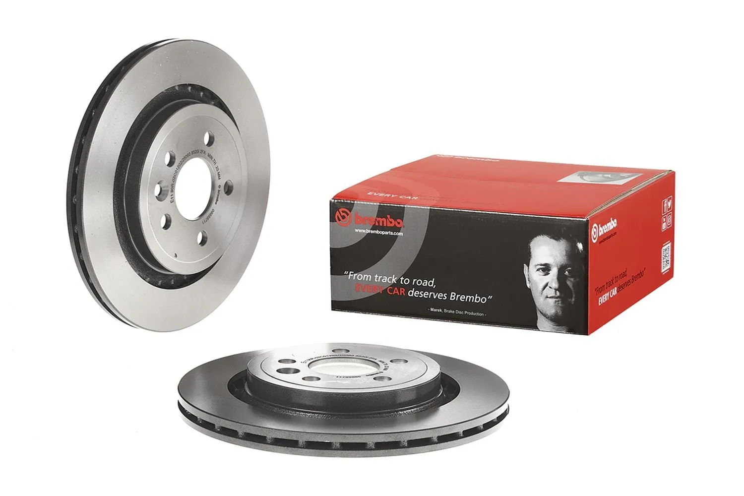 Brembo Disc Brake Pad and Rotor Kits KT00070