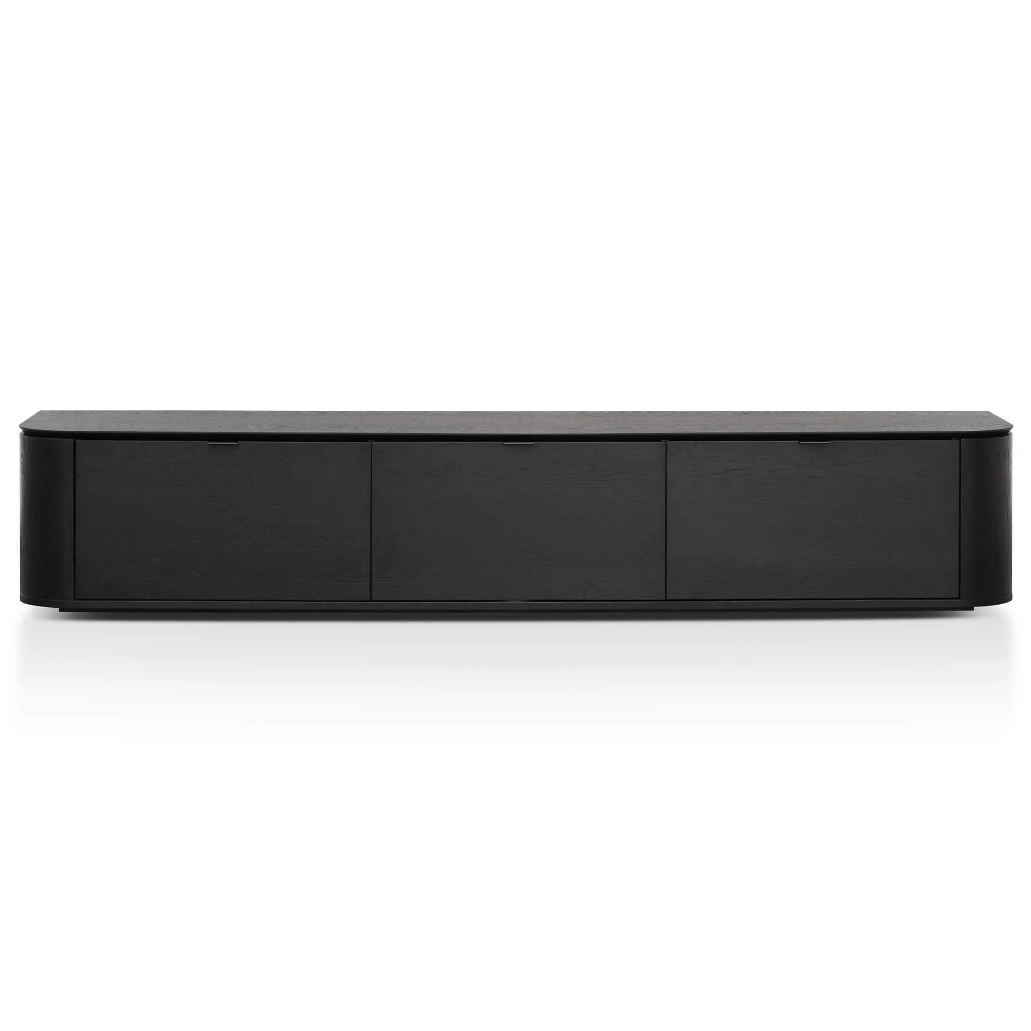 Calibre 2.4m TV Entertainment Unit - Black Oak