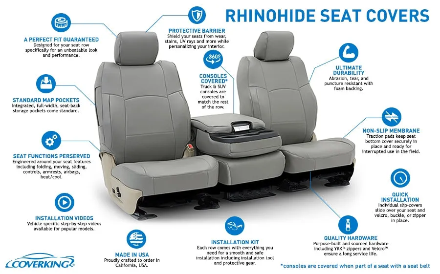 Camaro Custom Seat Cover Rhinohide
