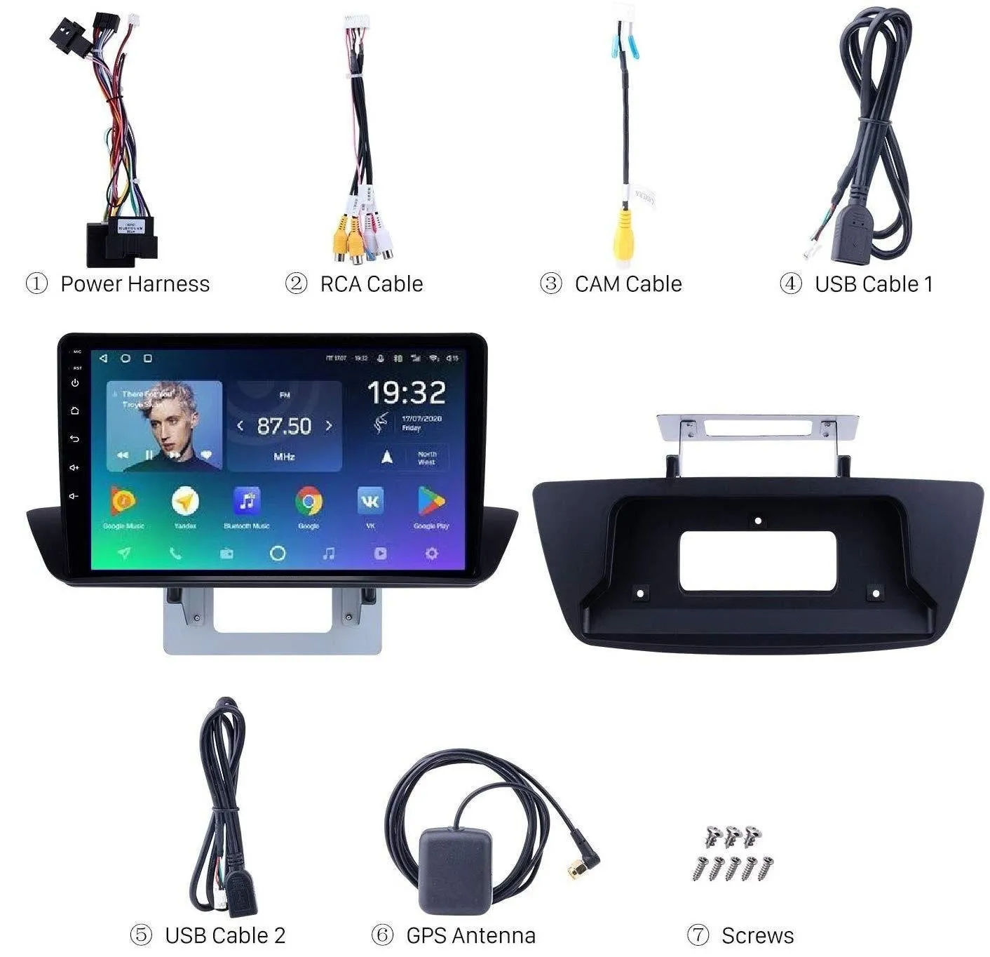 Car Dealz 10.2 Android 12.0 Premium 4G Data Model Mazda BT-50 2012-2018 In Dash Plus OEM Fascia