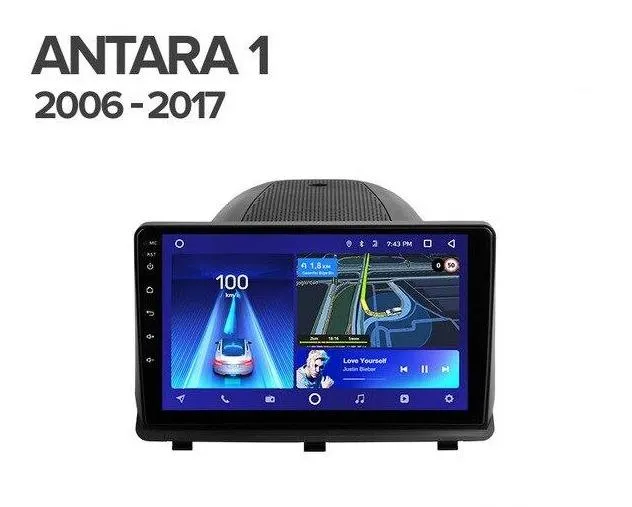 Car Dealz 10.2" Android 10.0 Opel Antara 1 2006 - 2017 In Dash Plus OEM Fascia