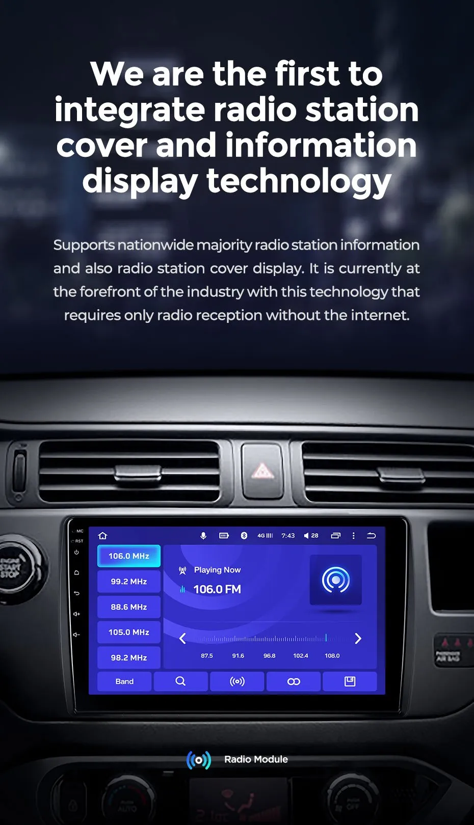 Car Dealz 10.2" Android 10.0 Skoda Yeti 5L 2009-2014 with CAM In Dash Plus OEM Fascia