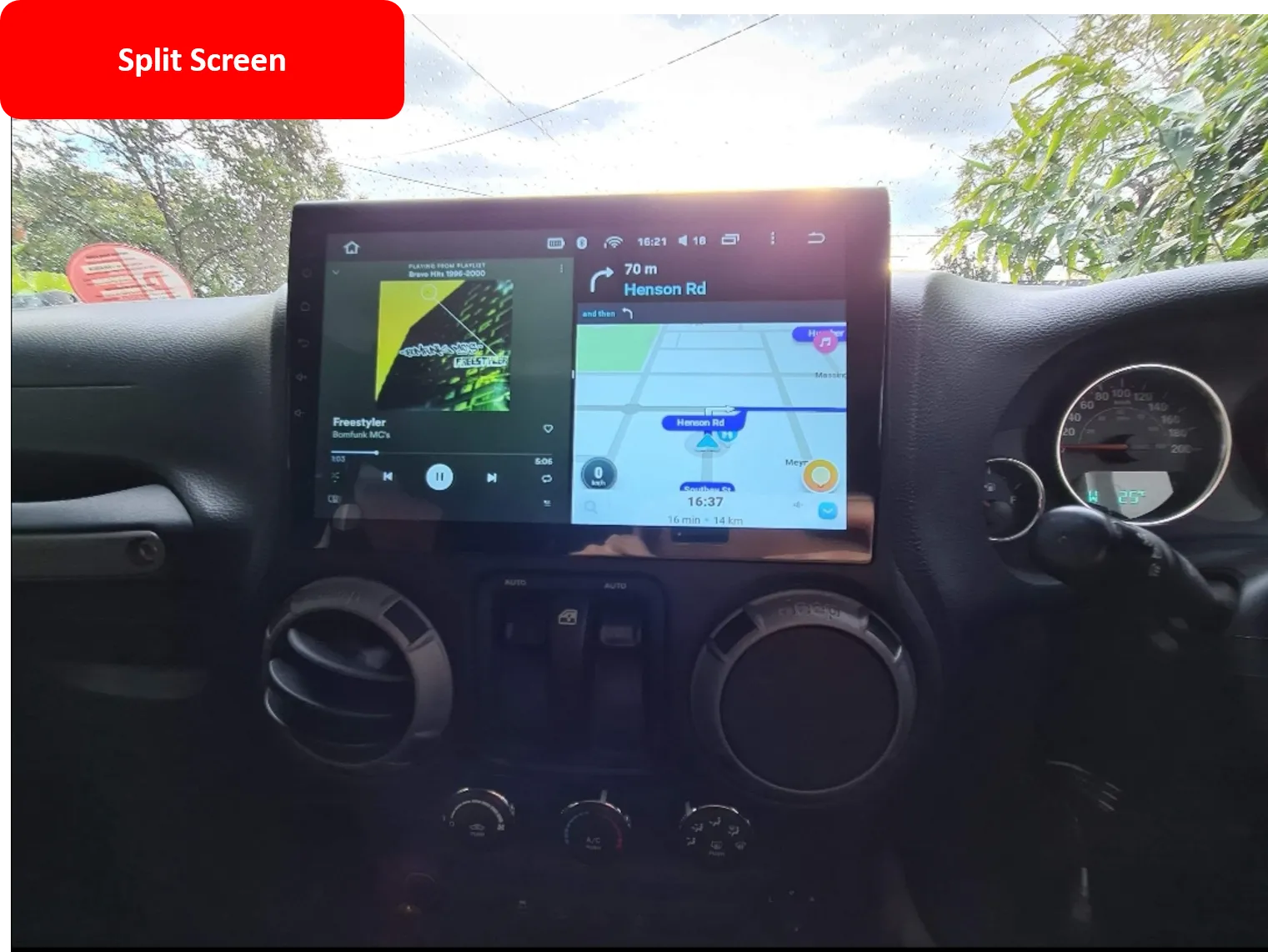 Car Dealz 11" Android 12.0 Volkswagen Golf 7 Tesla Style 2012 - 2020 In Dash Plus OEM Fascia