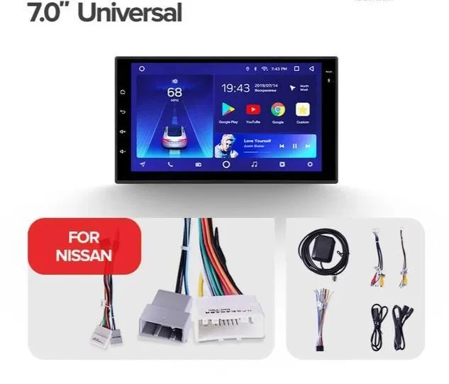 Car Dealz Premium Model 7" Android 10.0 Universal Stereo Nissan Toyota Hyundai Honda Head Unit