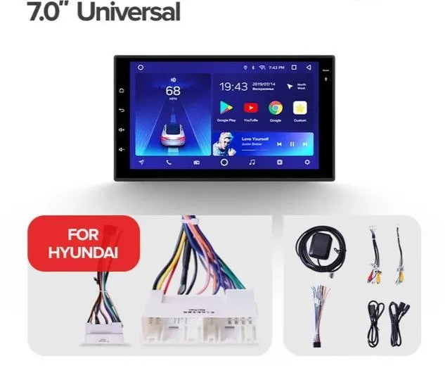 Car Dealz Premium Model 7" Android 10.0 Universal Stereo Nissan Toyota Hyundai Honda Head Unit