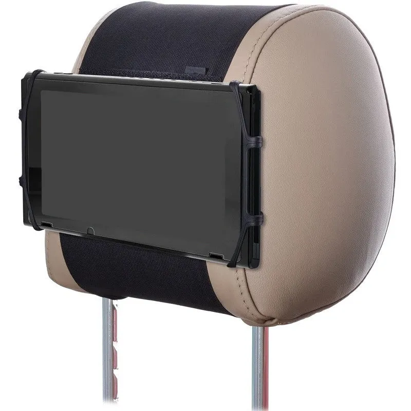 Car Headrest Mount Silicon Holster Holder for Game Machine/Nintendo Switch/Tablets