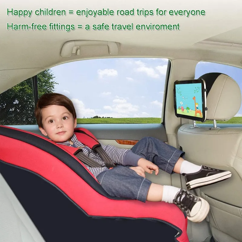 Car Headrest Mount Silicon Holster Holder for Game Machine/Nintendo Switch/Tablets