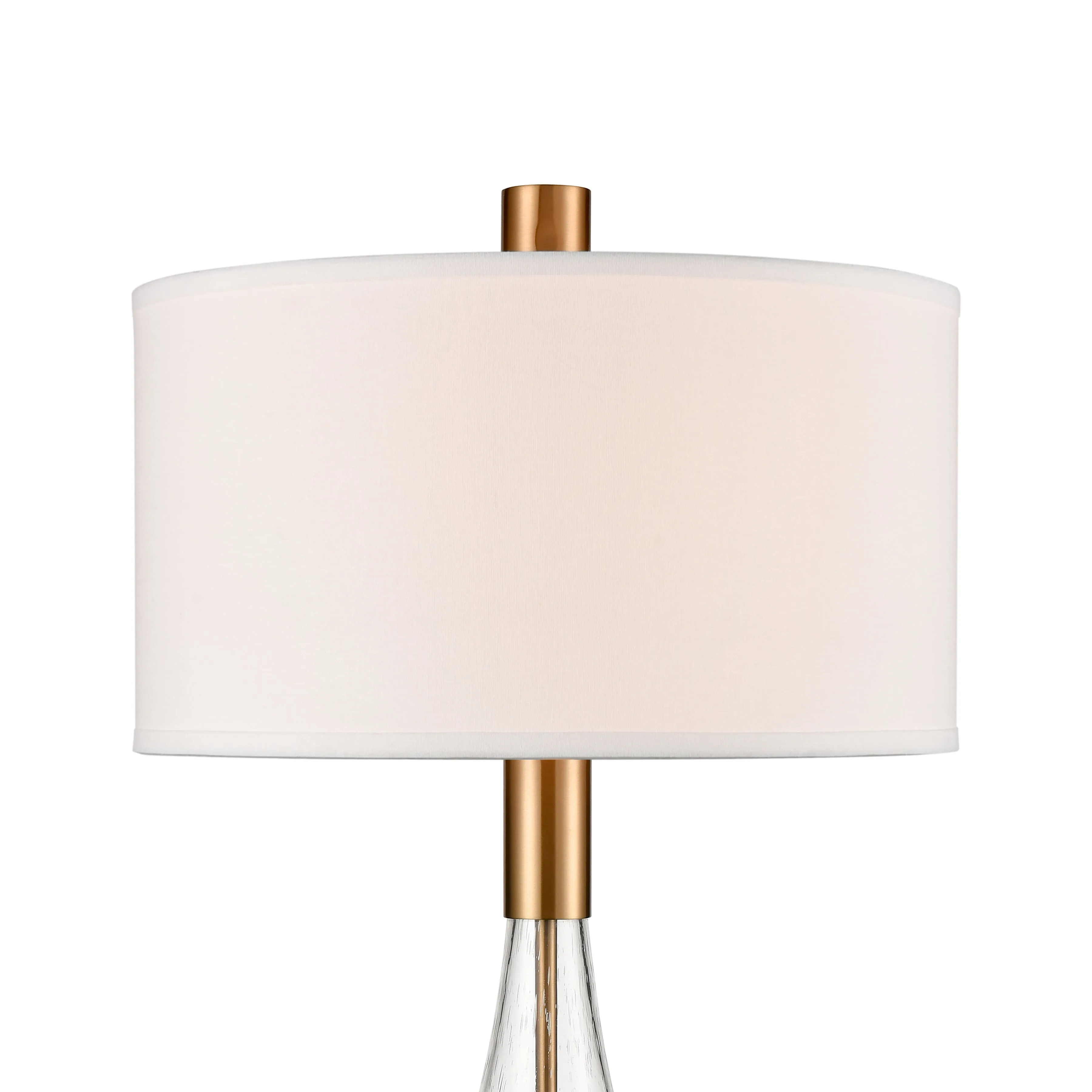 Chepstow 36" Table Lamp in Clear
