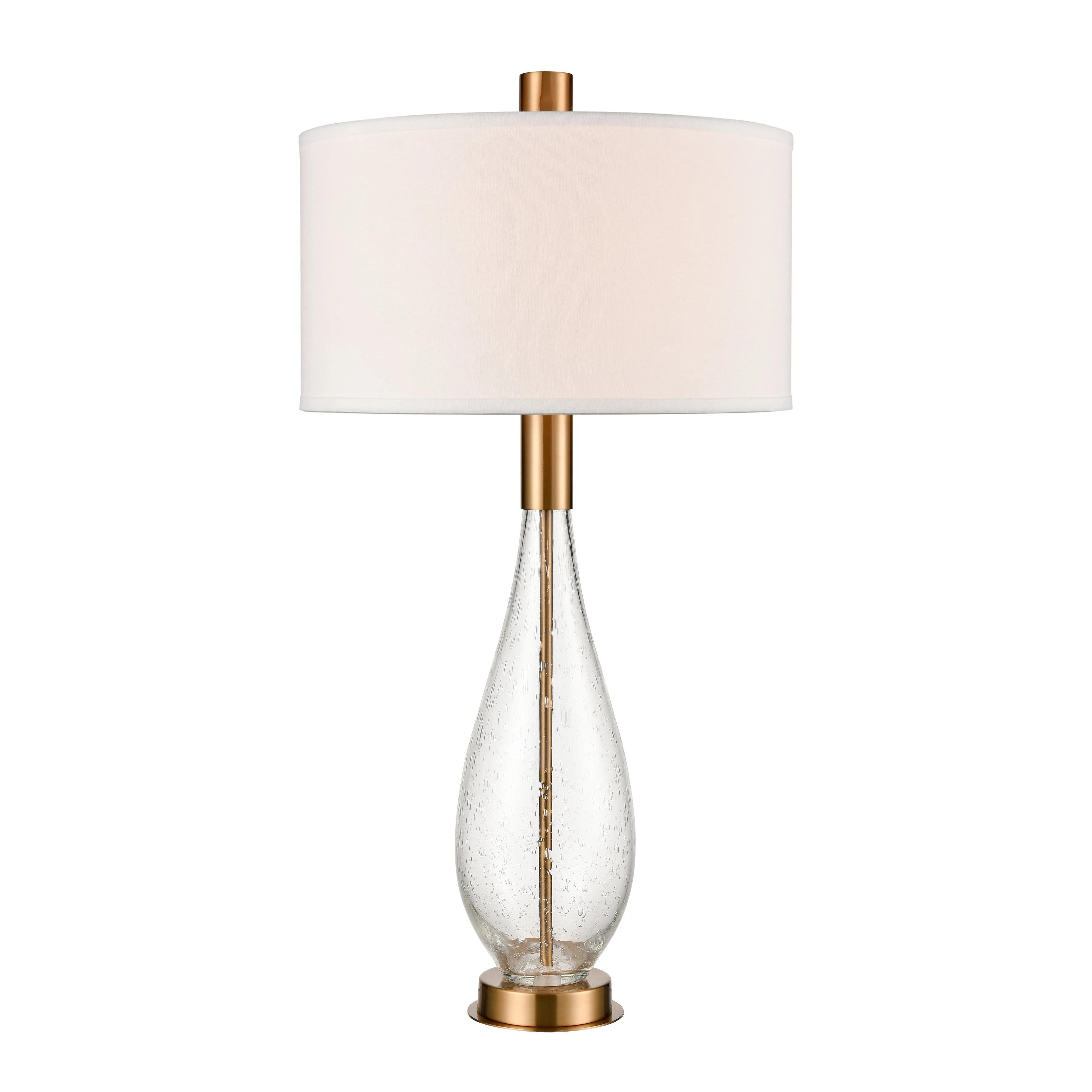 Chepstow 36" Table Lamp in Clear