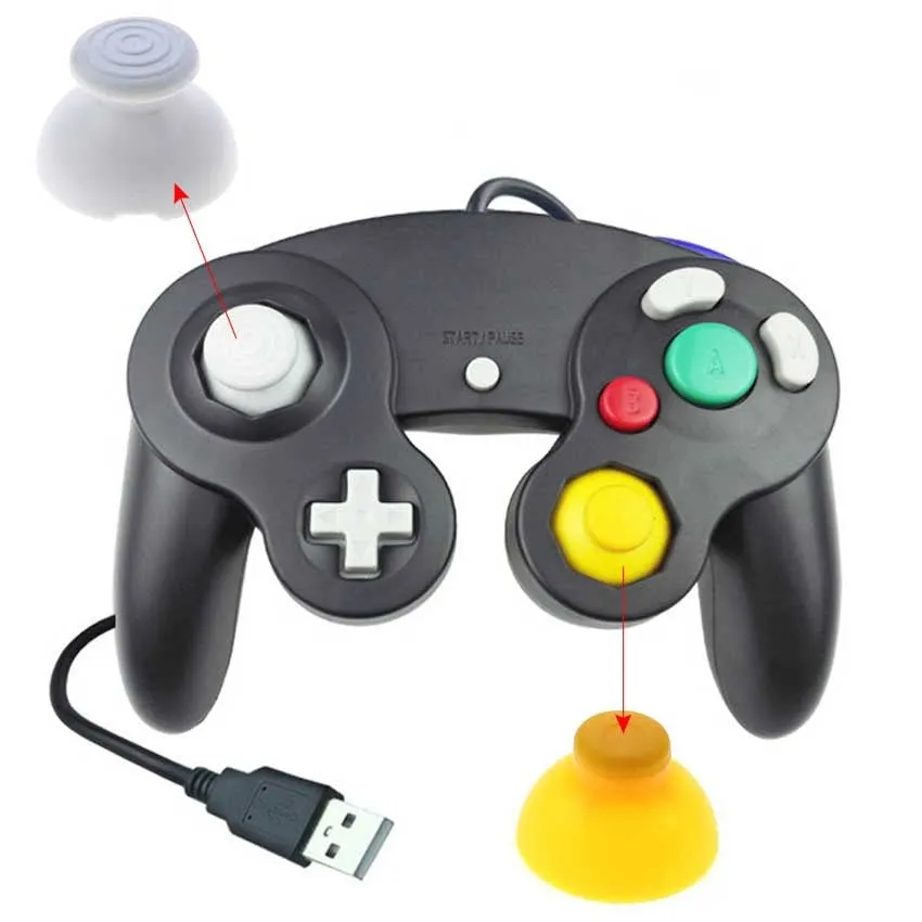Clear Transparent GameCube Thumbsticks