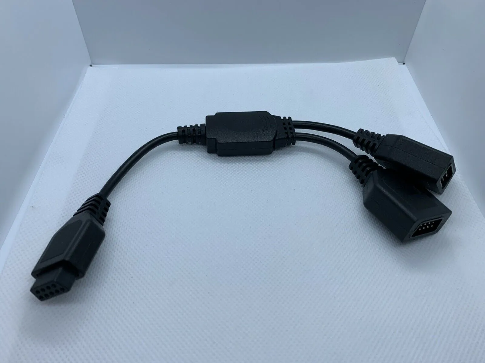 Colecovision Atari 2600 Y Cable Splitter Port Saver for use with Keypad or Paddles - READ
