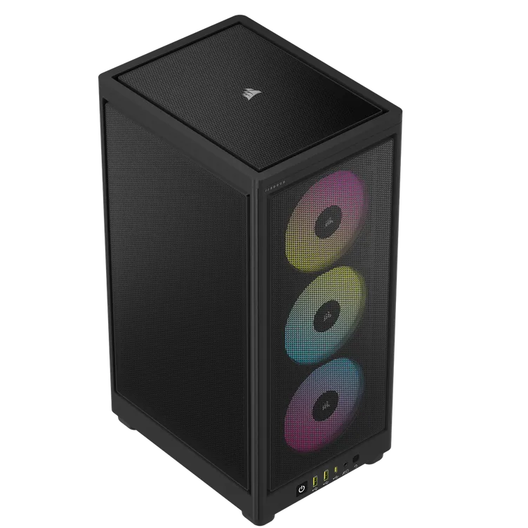 Corsair iCUE 2000D RGB Airflow | Mini-ITX Case (Black)