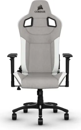 Corsair T3 RUSH Gaming Chair — Gray/White