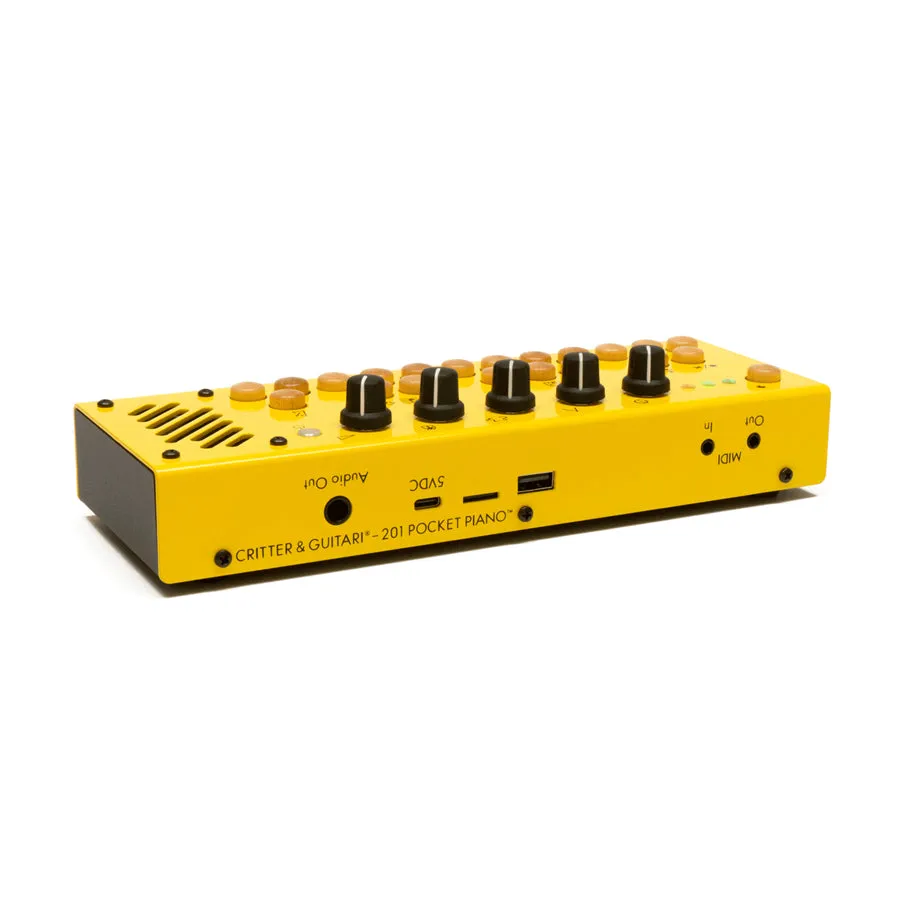 Critter & Guitari 201 Pocket Piano - Yellow