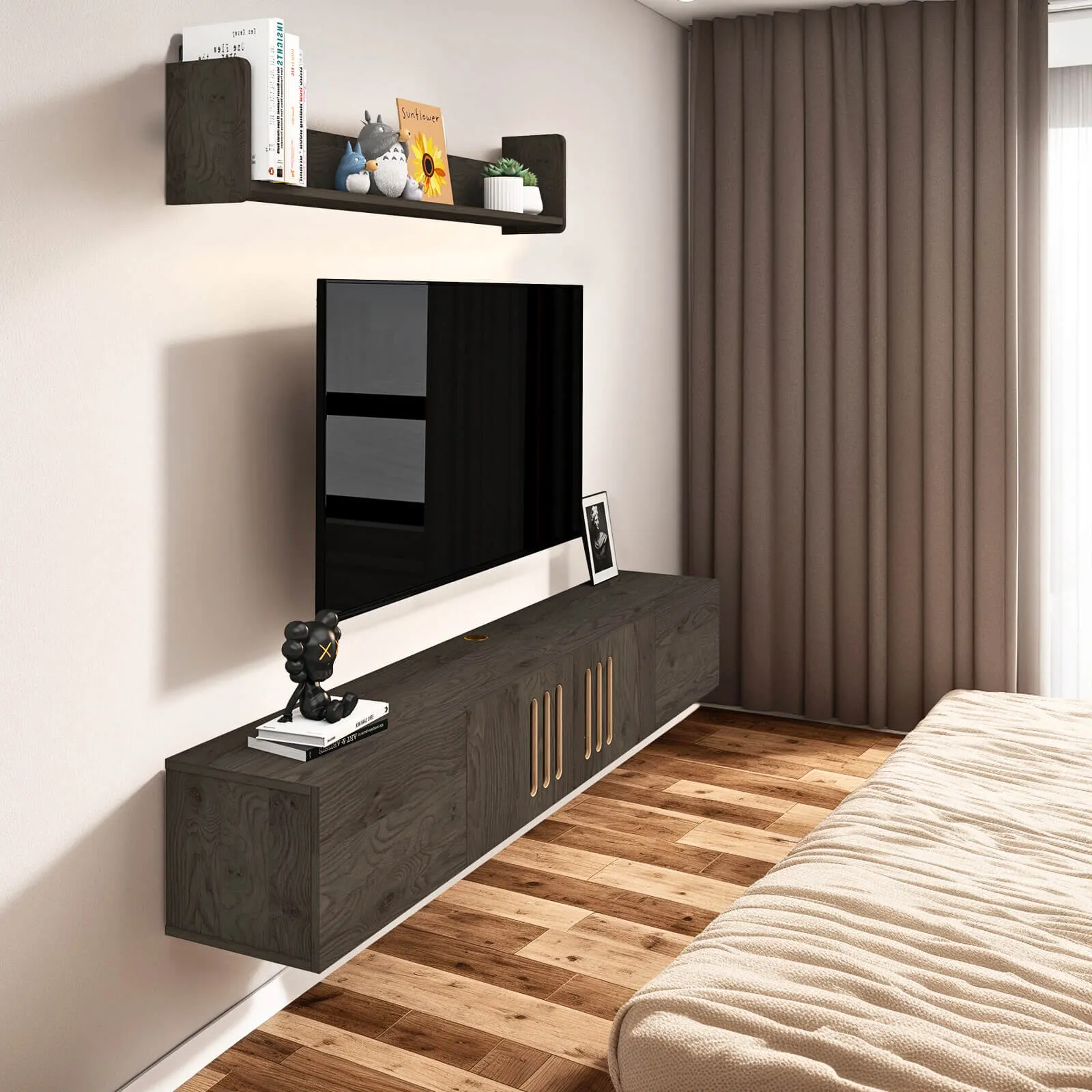 Custom Reversa Floating TV Stand