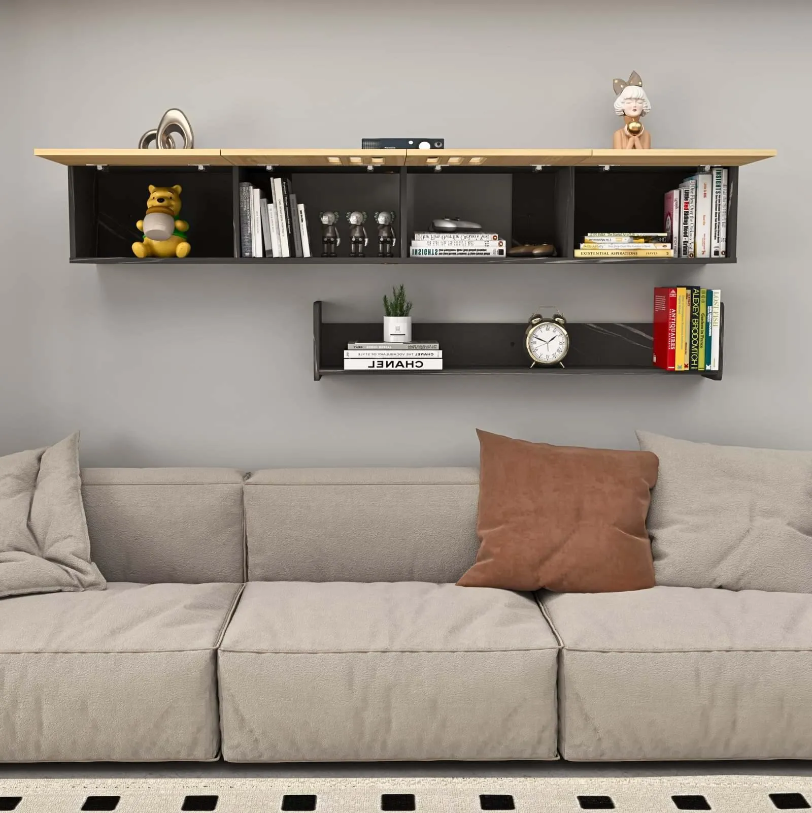 Custom Reversa Floating TV Stand