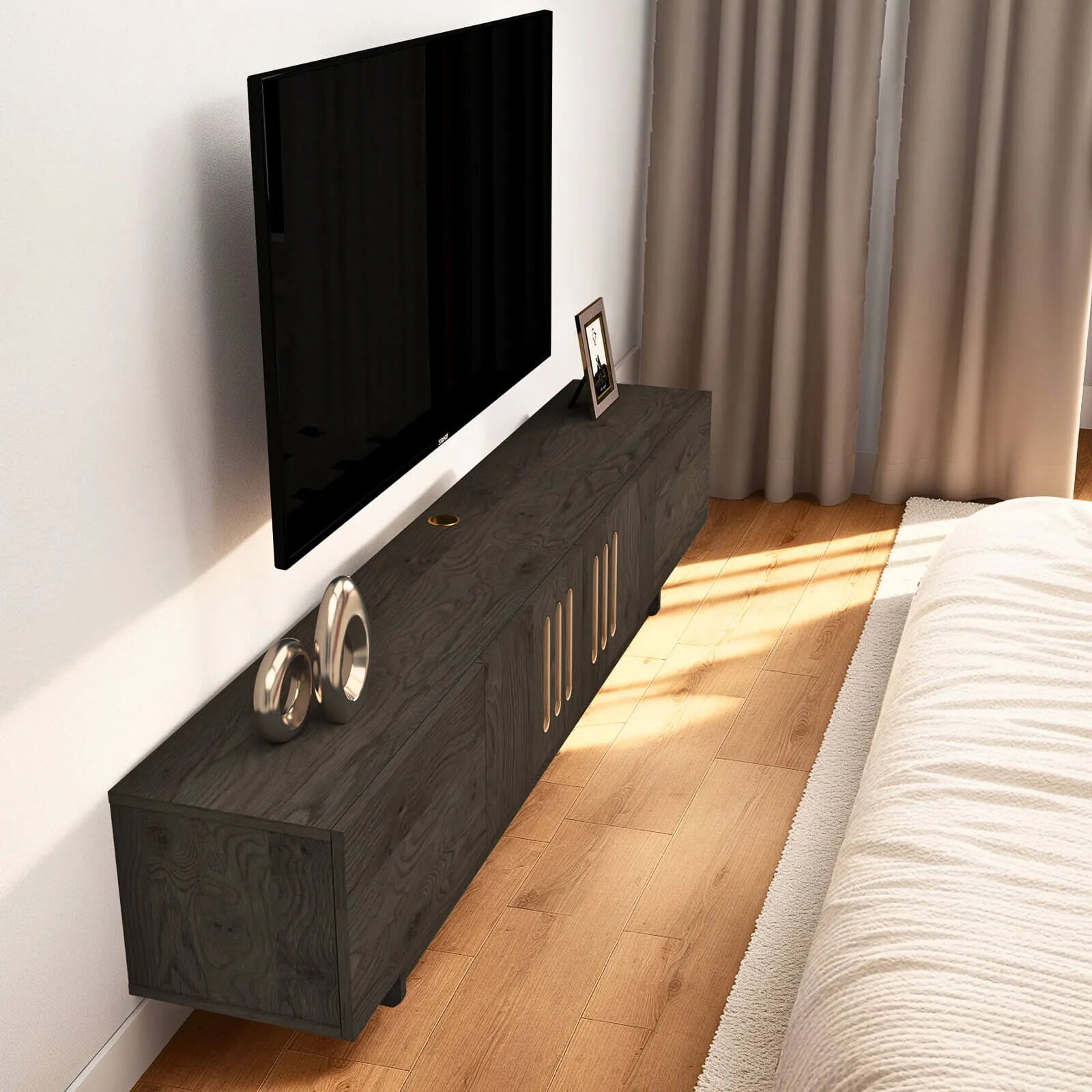 Custom Reversa Floating TV Stand