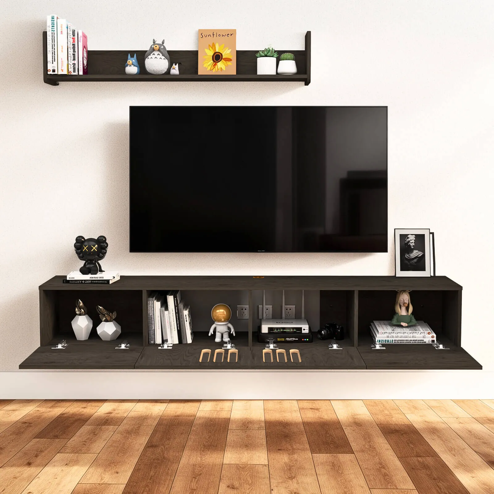 Custom Reversa Floating TV Stand