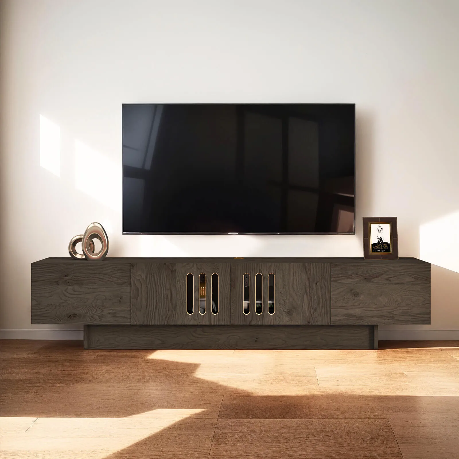 Custom Reversa Floating TV Stand
